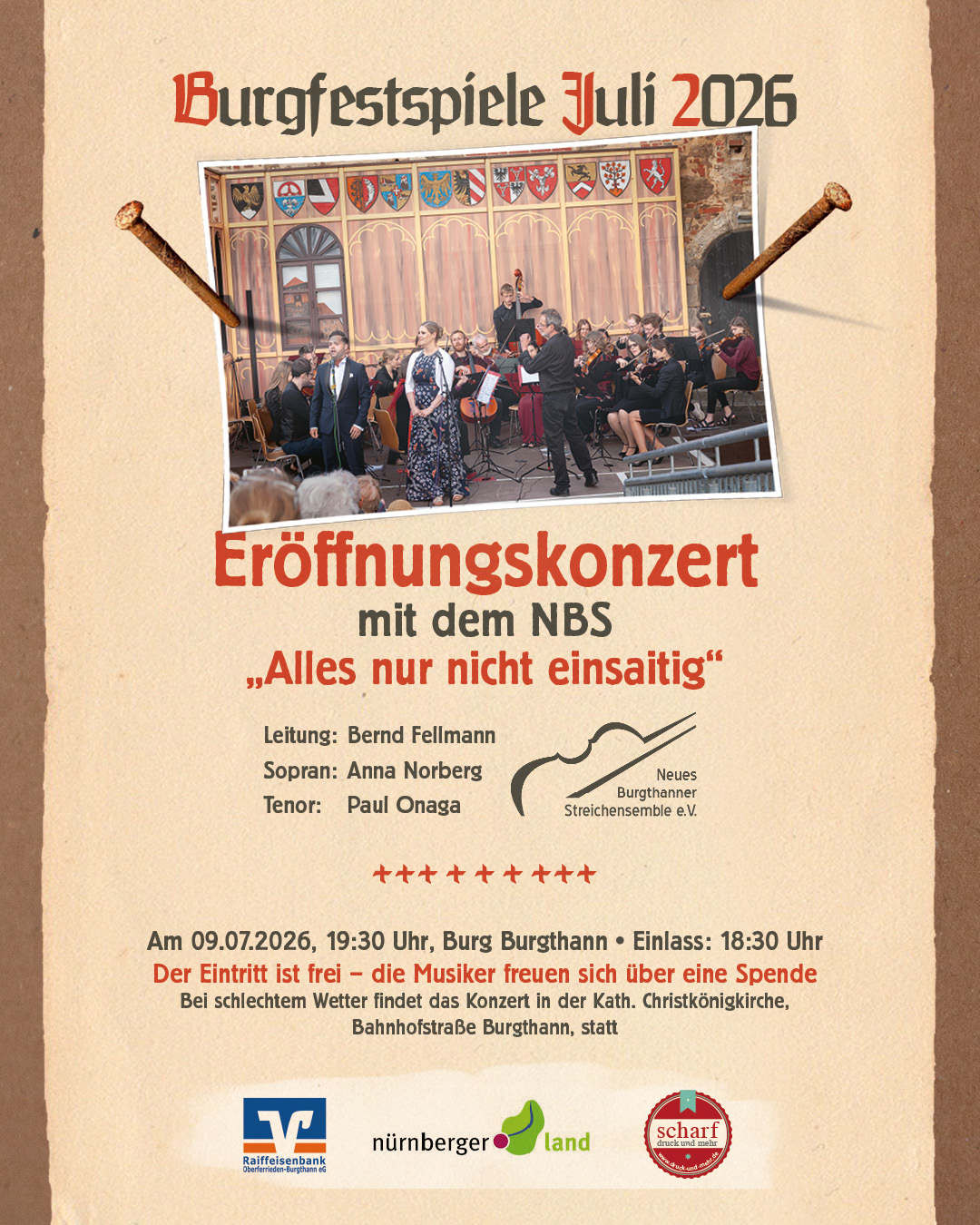 Eppelein Festspiele Eröffnungskonzert